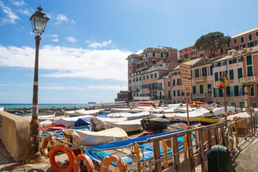 Pisi Home, 2 Min Dalla Spiaggia E Dall' Ospedale Gaslini Генуя Экстерьер фото
